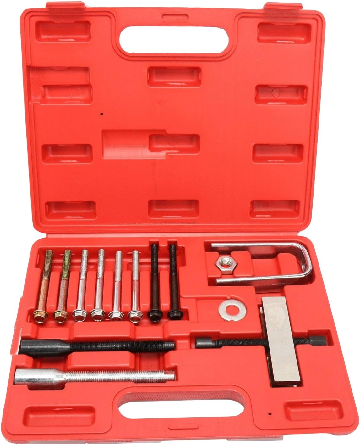Set 4 Removedor Volante Compresor Placa Bloqueo Acero