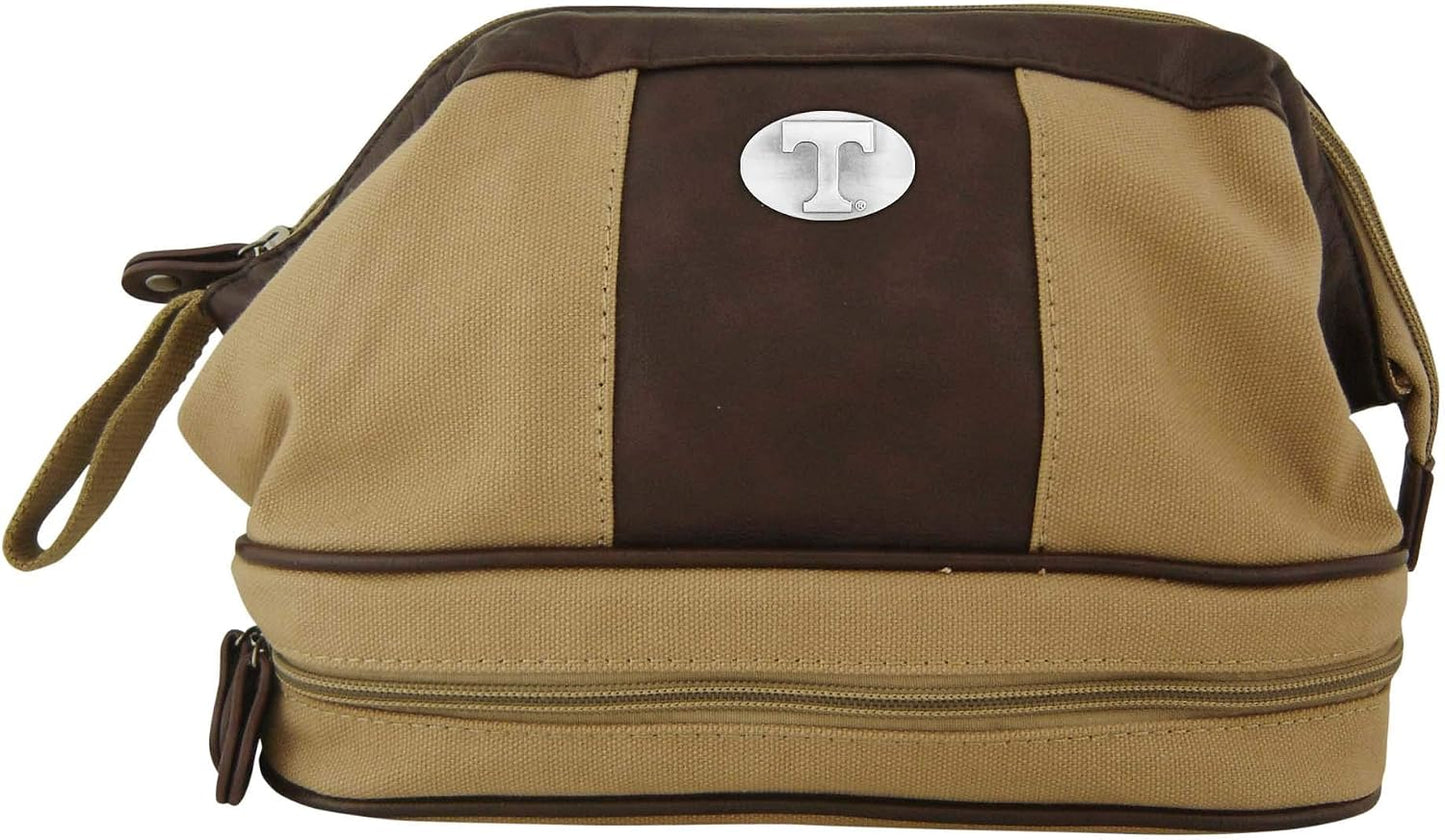 Neceser lona hombre color caqui talla única