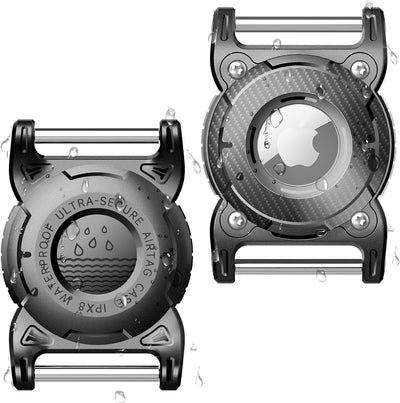 2 Soportes Airtag para Collar de Perro Impermeables
