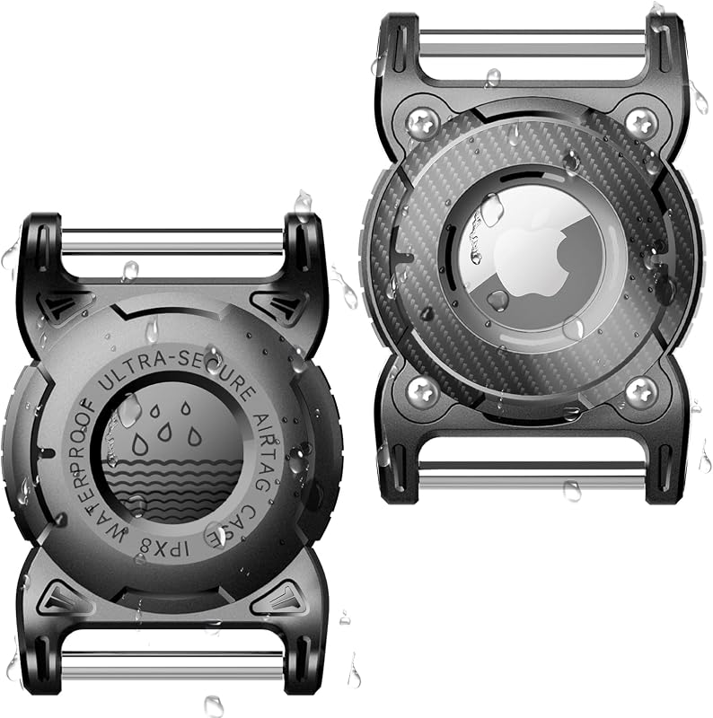 2 Soportes Airtag para Collar de Perro Impermeables