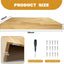 Cubierta rejilla alambre 16x36pulg 3 Pzas cocina