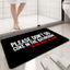 Tapete baño negro 16x24pulg antideslizante lavable