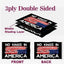 Bandera doble cara No Kings In America 2x3ft poliéster