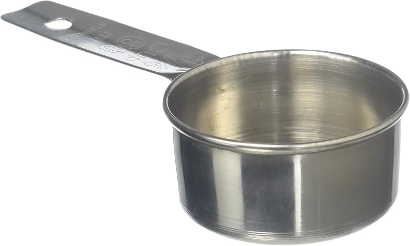Taza medidora acero inox 1/4 taza