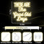 Letrero LED USB neon These Are The Good Old Days para niños