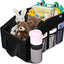 Organiz. asiento auto plegable con bolsillos niños y adultos