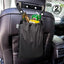 2 Pzas Bolsas Basura Impermeables para Auto con Cordón Negro