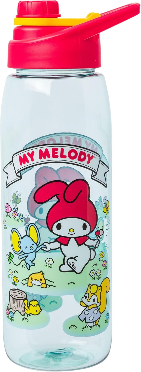 Botella agua Hello Kitty con tapa rosca 770ml