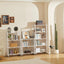 Estante plegable 3 niveles con ruedas para cocina