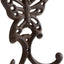 Set 2 Ganchos Hierro Fundido Decorativos