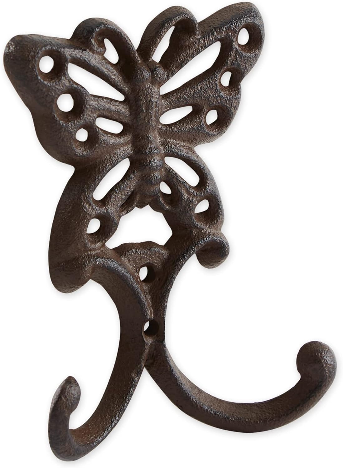 Set 2 Ganchos Hierro Fundido Decorativos