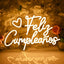 Letrero Neón Corazón Feliz Cumpleaños 15.75x10.12