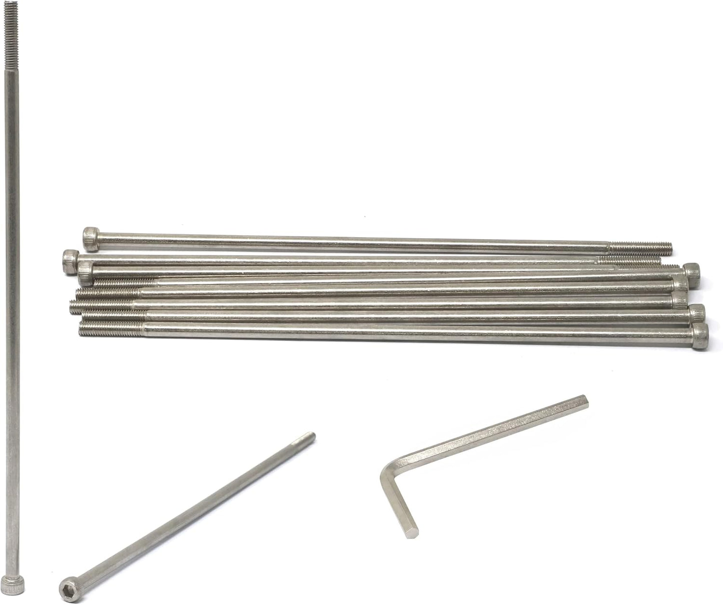 Set 10 Pzas M5x200mm Acero Inox 304