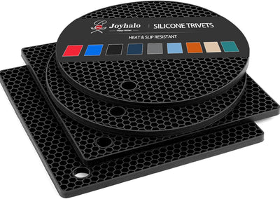 Almohadillas silicona para platos calientes cocina flexible