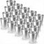 Set 20 Tazas Acero Inox Reutilizables Apilables Sin BPA