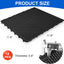 12 Baldosas Goma Antiderrap 11.8x11.8pulg Tapete Terraza