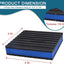 4 Almohadillas EVA antivibración 4x4x7/8pulg compresor aire