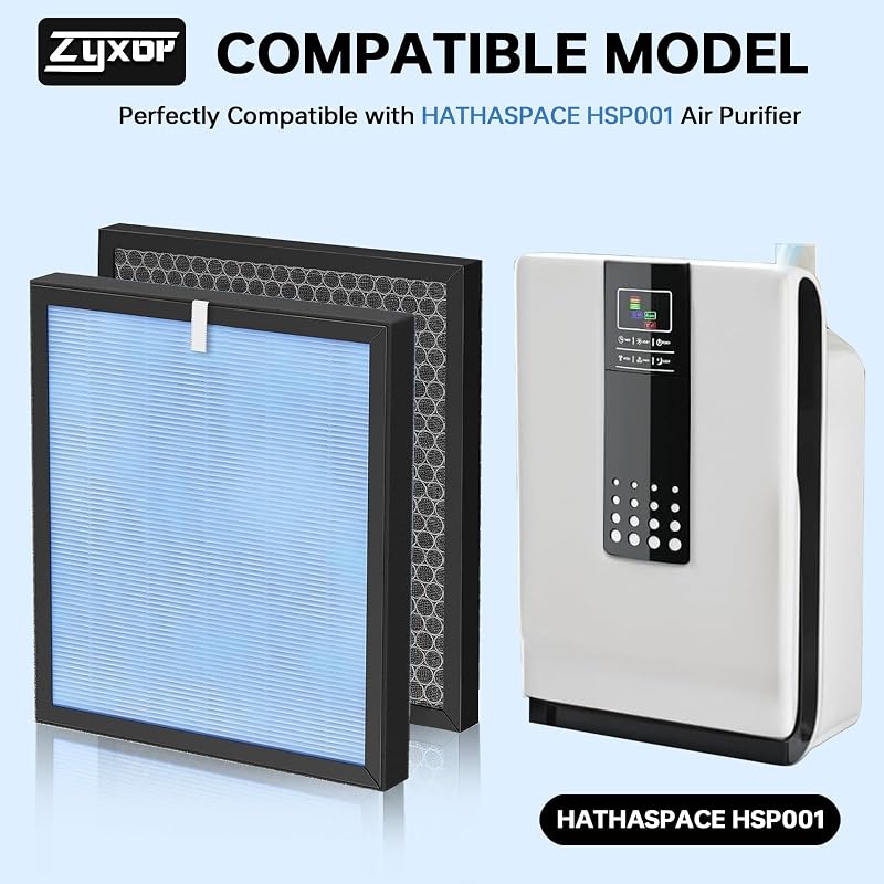 Repuesto filtro HSP001 para purificador 4en2 set 3