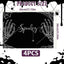 Set 4 Manteles Halloween Araña Espeluznante Negro