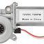 Motor toldo eléctrico RV 12V 75 RPM con conectores