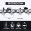 3 Cadenas motosierra 20pulg paso 3/8 calibre .050