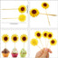 24 Adornos Cupcakes Girasol Frutas Decoraciones Tarta