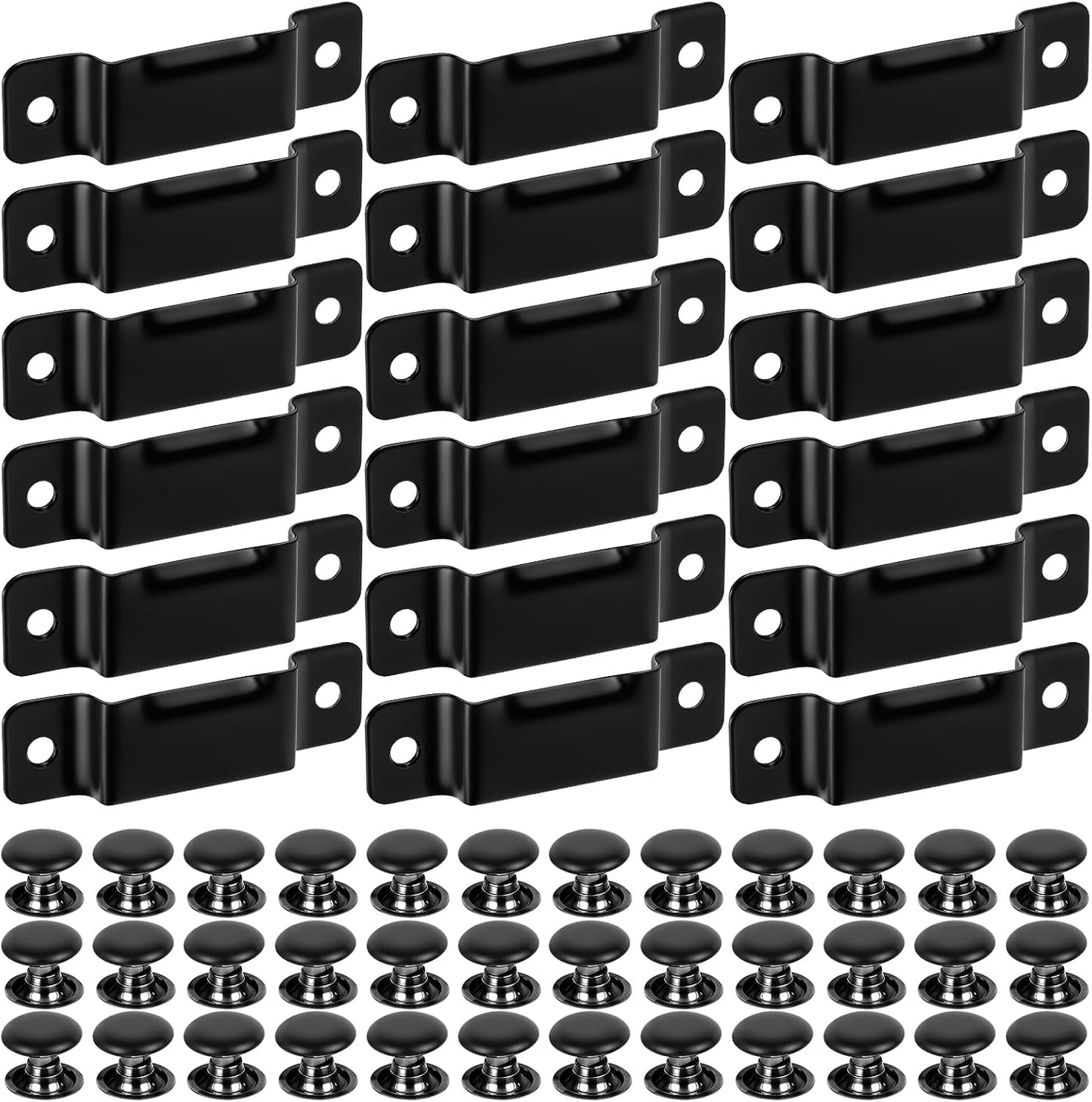 18 Clips Cinta Métrica Metal Soporte Cinturón