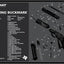 Manta para limpieza pistola resistente al aceite 11x17pulg