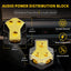 Bloque distribución 12V automóvil pack 4