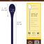 Agitador silicona café té set 2 color indigo