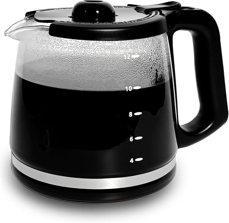 Jarra vidrio repuesto para cafetera Mr. Coffee LMX TP MMX MSX