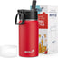 Botella agua niños acero inox 12oz doble aislamiento