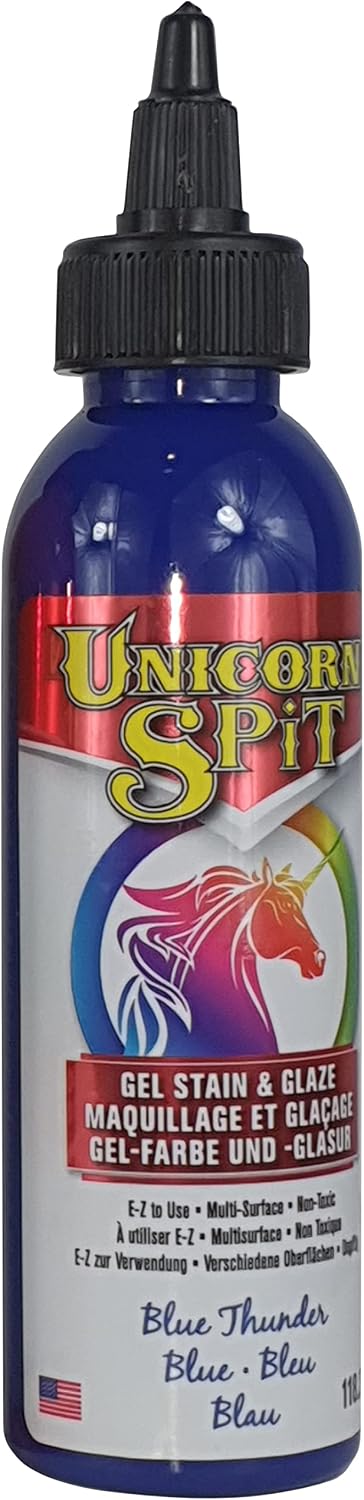 Gel Stain Glaze 4oz Botella Azul