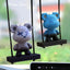 Adorno oso colgante para espejo retrovisor coche