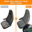Fundas asiento Chevy Express 2010-25 gris con apertura asa