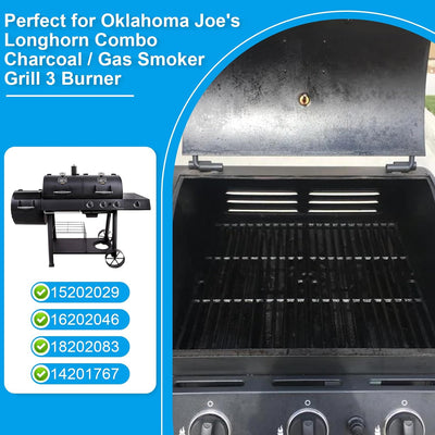 Repuesto rejillas parrilla Oklahoma Joe's Longhorn 3 quemadores