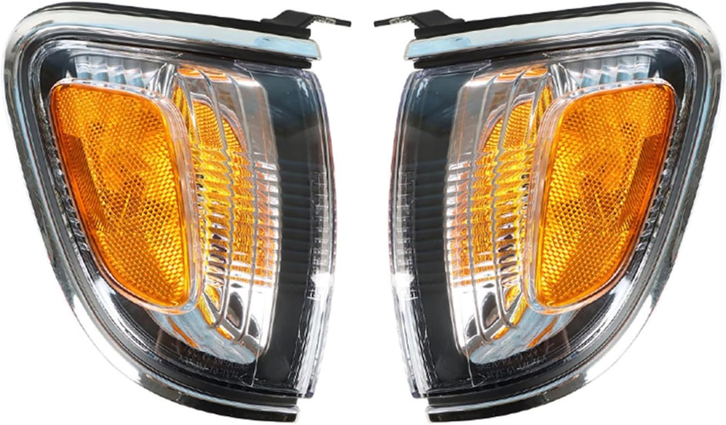 Luces repuesto Toyota Tacoma 01-04 borde cromado