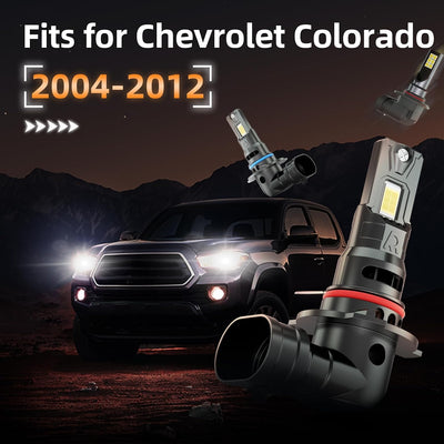6 Bombillas Antiniebla Chevy Colorado 04-12 Haz Múltiple