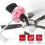 Limpiador aspas ventilador techo microfibra reutiliz. poste ajustable