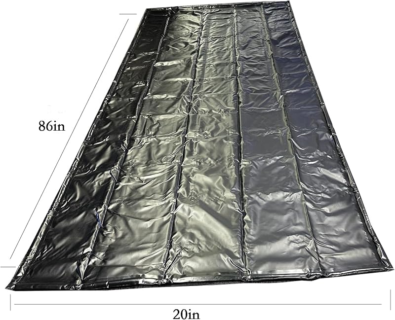 Tapete garaje PVC antiderrap 8x20ft impermeable