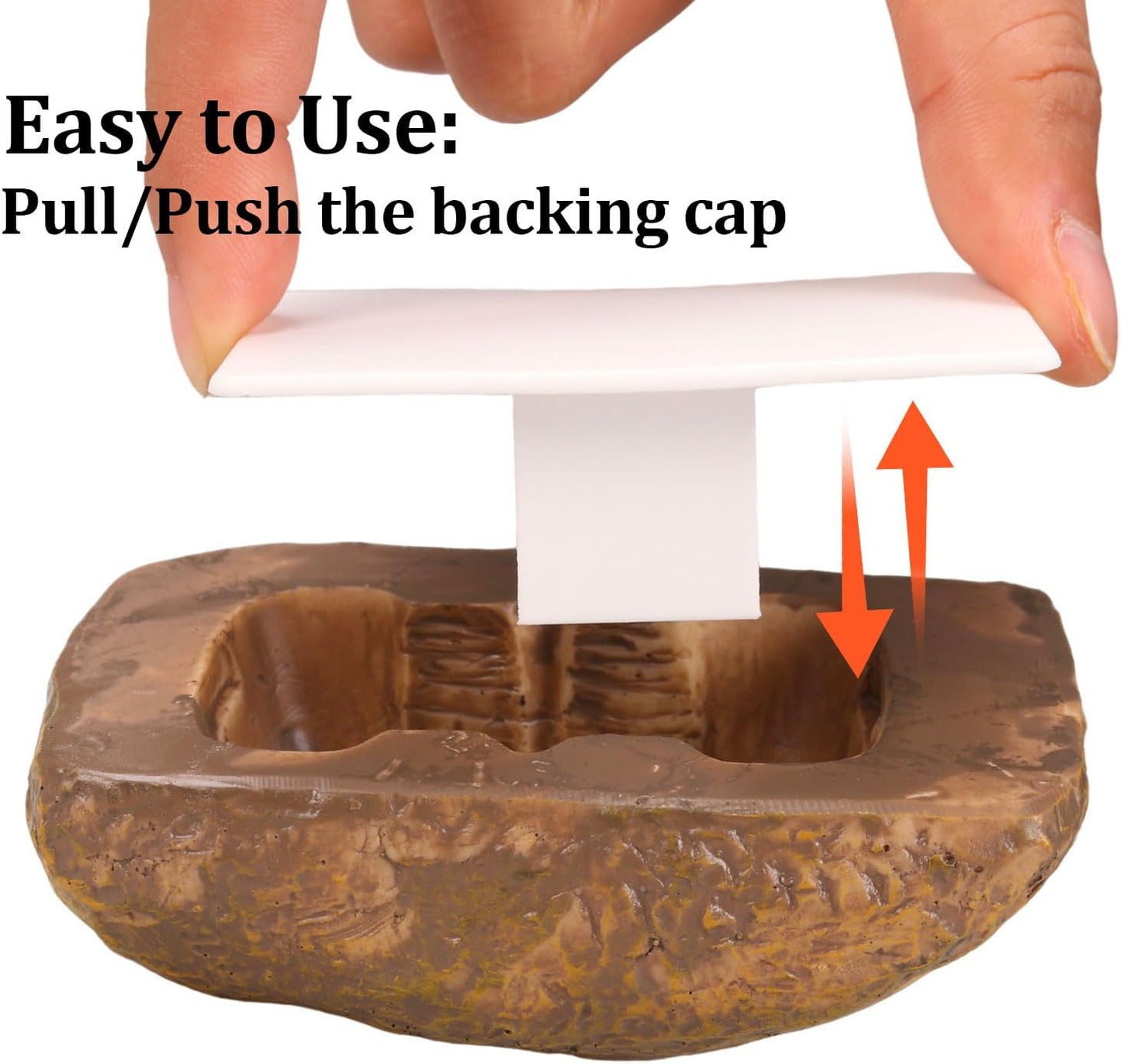Caja seguridad secreta para llaves forma roca B-Rock