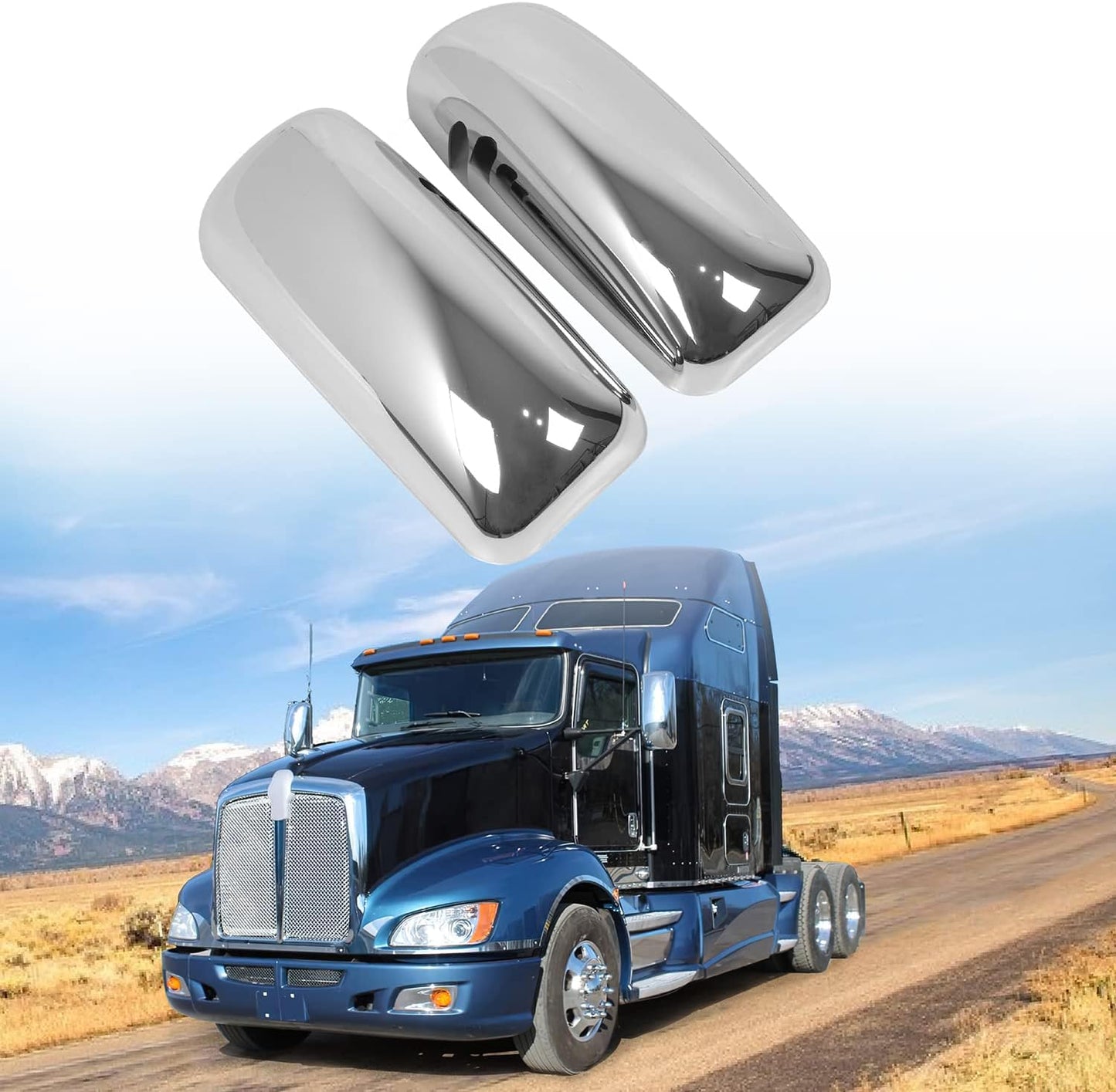 Cubiertas cromadas espejo Kenworth T600/T660