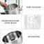 Repuesto olla presión acero inox 304 comp Instant Pot 6QT