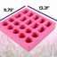 Organiz. loción aerosol 12.3x11.75" 20 ranuras rosa