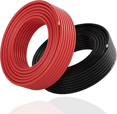 Cable automotriz 18 AWG CCA 25pies rojo/negro