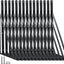 16 Soportes Estante Metal Negro Resistentes en L