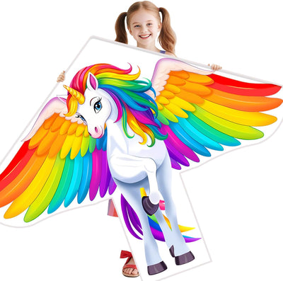 Kite para niños 4-8 años y adultos fáciles de volar playa
