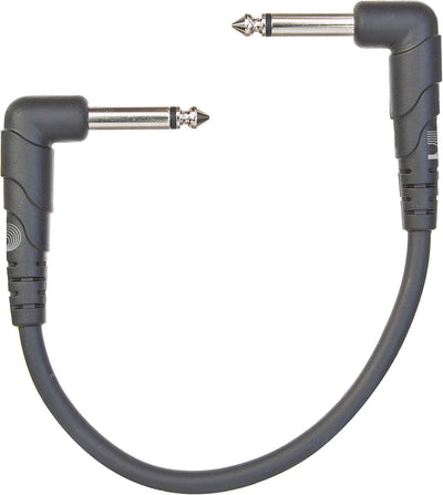 3 Cables Instrumentos con Enchufe Ángulo Derecho 0.5pies Gris