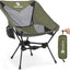 Silla camping ultraligera plegable para senderismo
