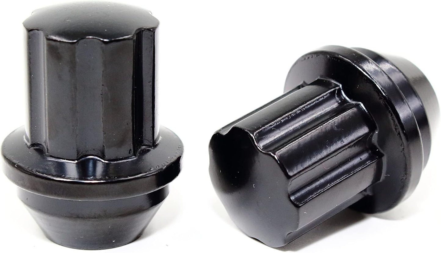 Set 4 cerraduras hexagonales Buick con 2 llaves negro